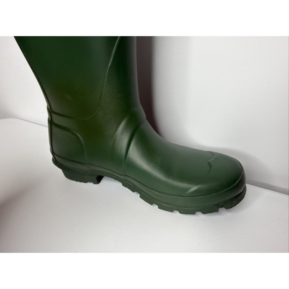 Hunter Original Short Women’s Waterproof Rain Boots Green US 4M/5F EU 35/36 UK 3 - Picture 9 of 14